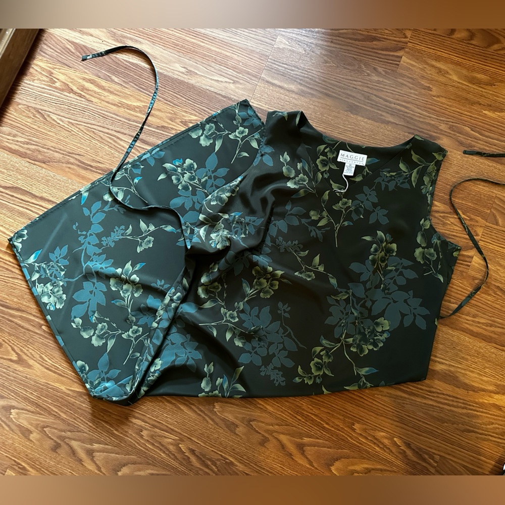 Western tieback dress - vintage